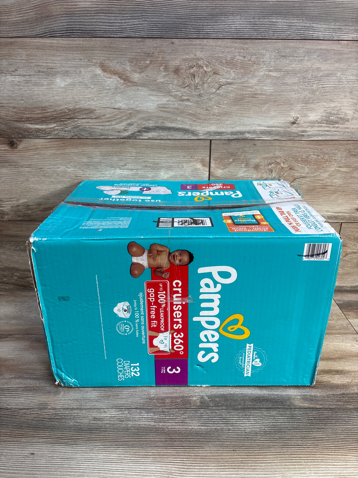 NEW Pampers Cruisers 360 Size 3 132ct.