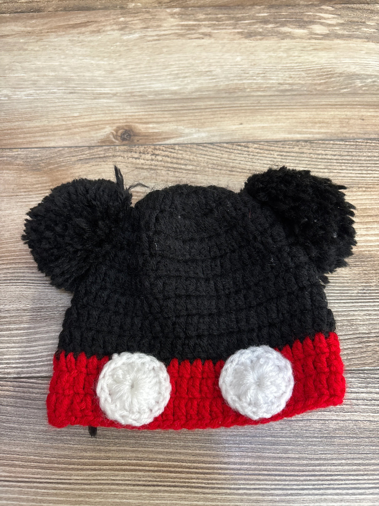 Disney Mickey Mouse Crocheted Hat