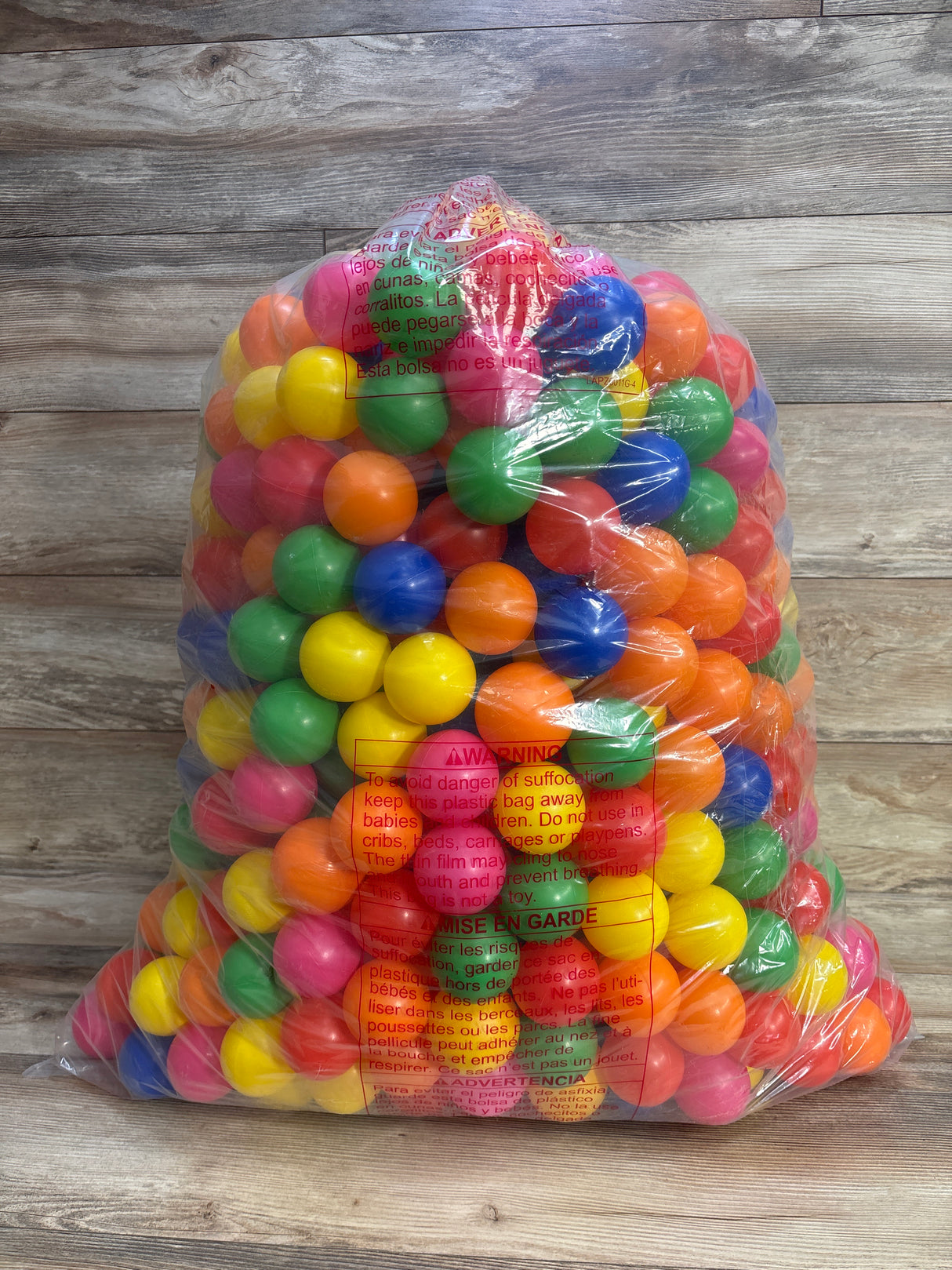 Multicolor Plastic Balls for Ball Pit 650ct+
