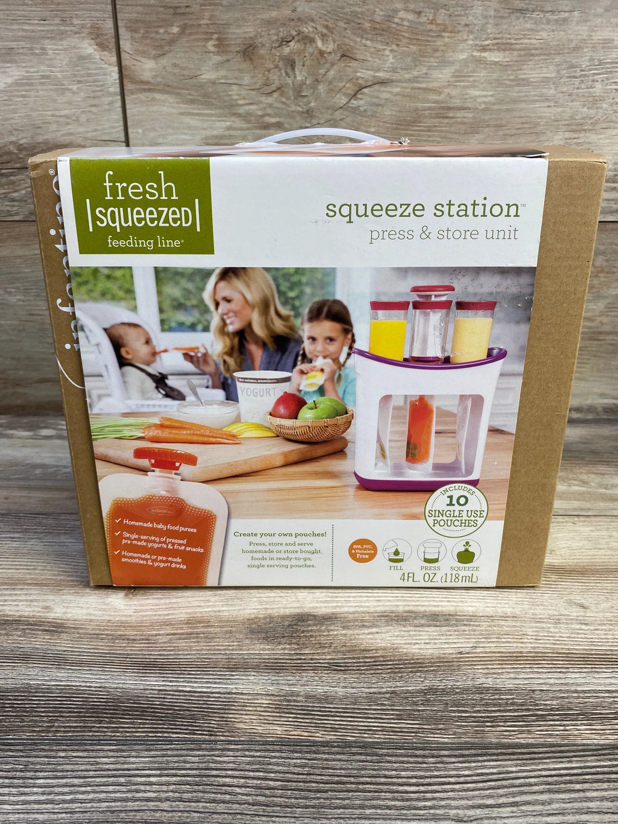 NEW Infantino Fresh Squeezed Squeeze Station