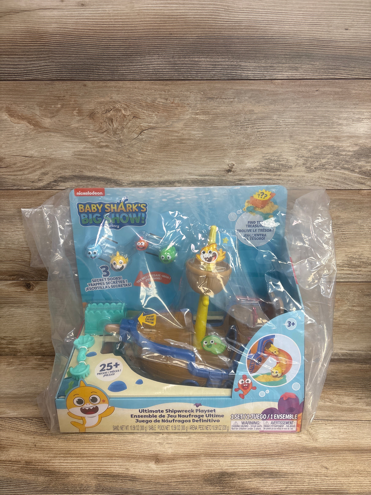 NEW WowWee Baby Shark's Big Show! Ultimate Shipwreck Playset