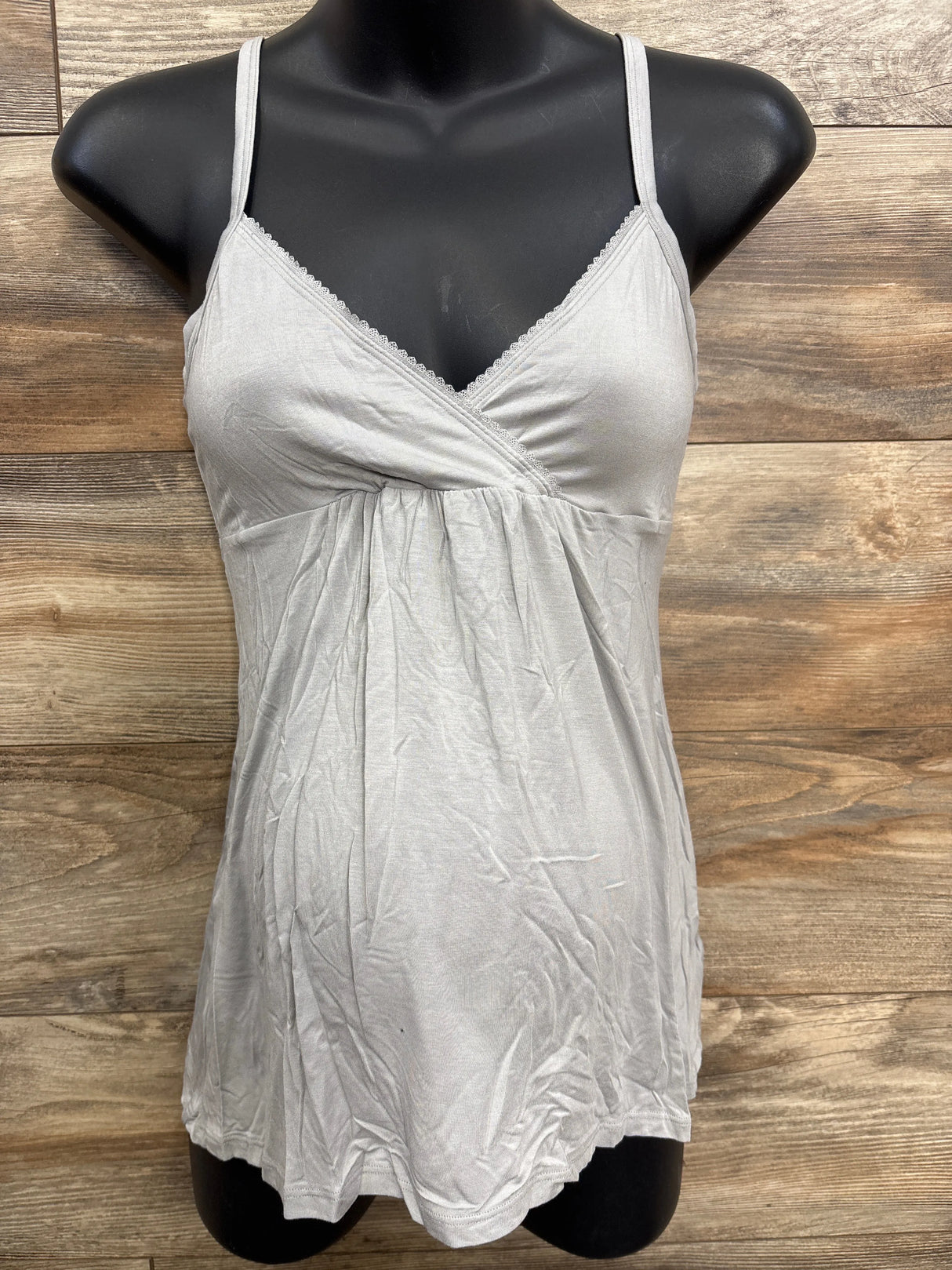 NWOT Gap Maternity Modal Sleep Cami Grey sz Small