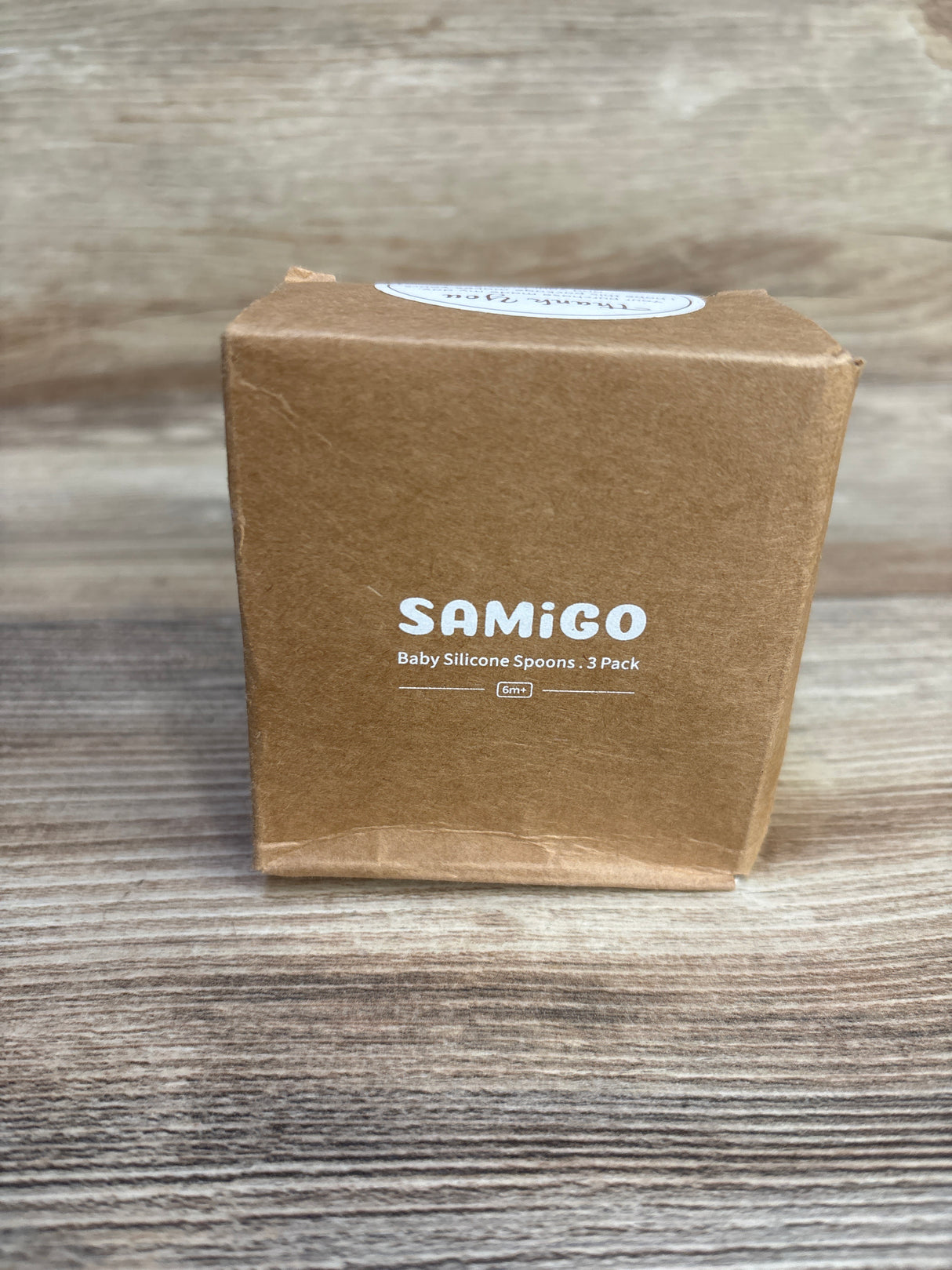 NEW SAMiGO Baby Silicone Spoons 3pk 6m+