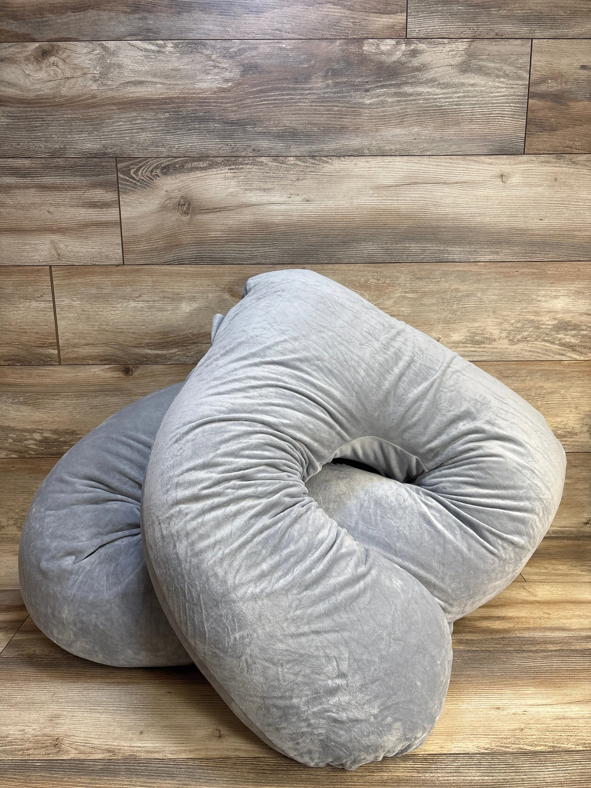 Momcozy U Shaped Pregnancy Body Pillow, Grey