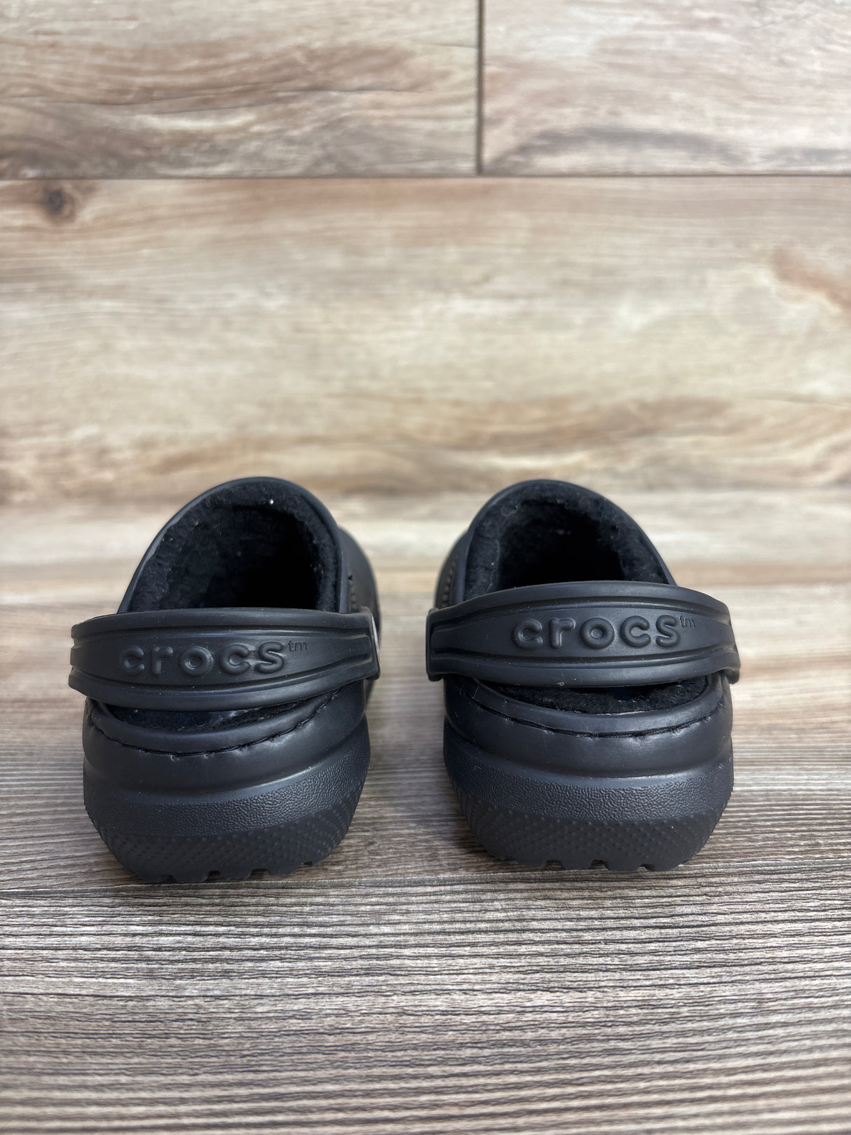 Crocs Classic Lined Clogs Black sz 5c