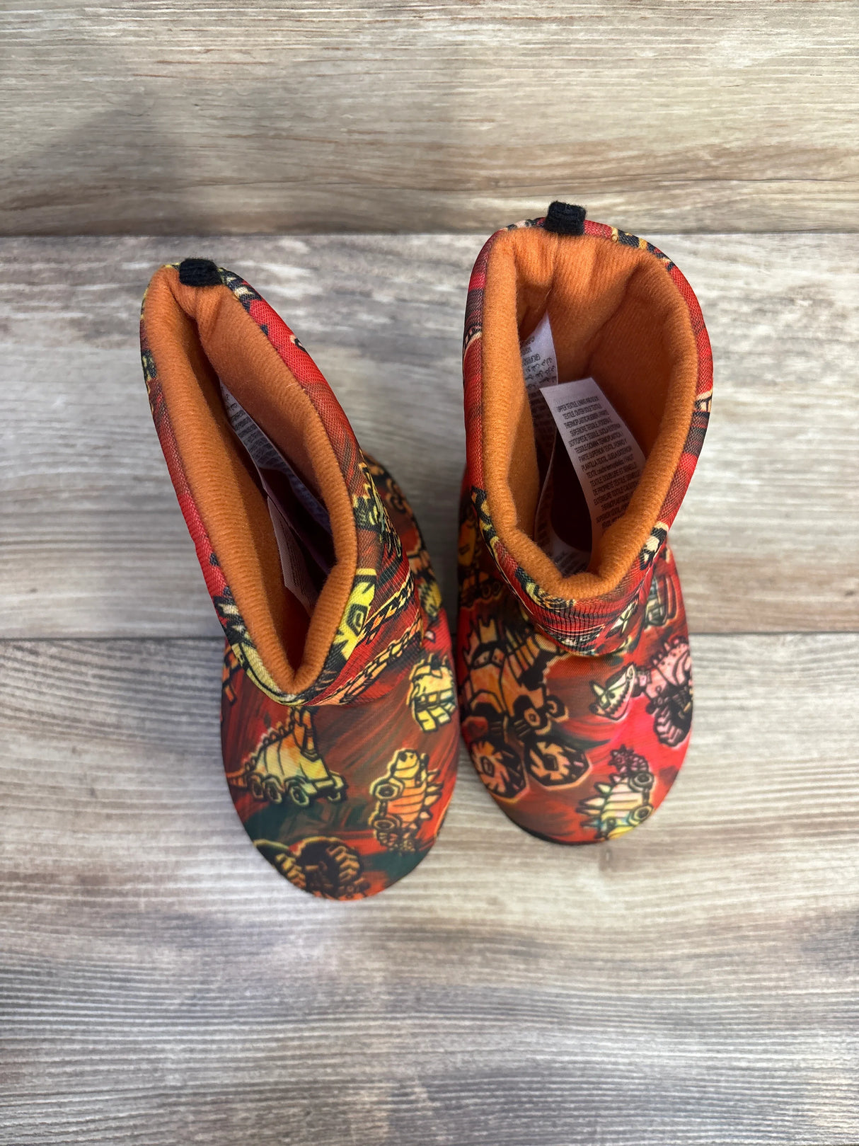 Disney Store Disney Pixar Cars On The Road Slipper Boots sz 7c