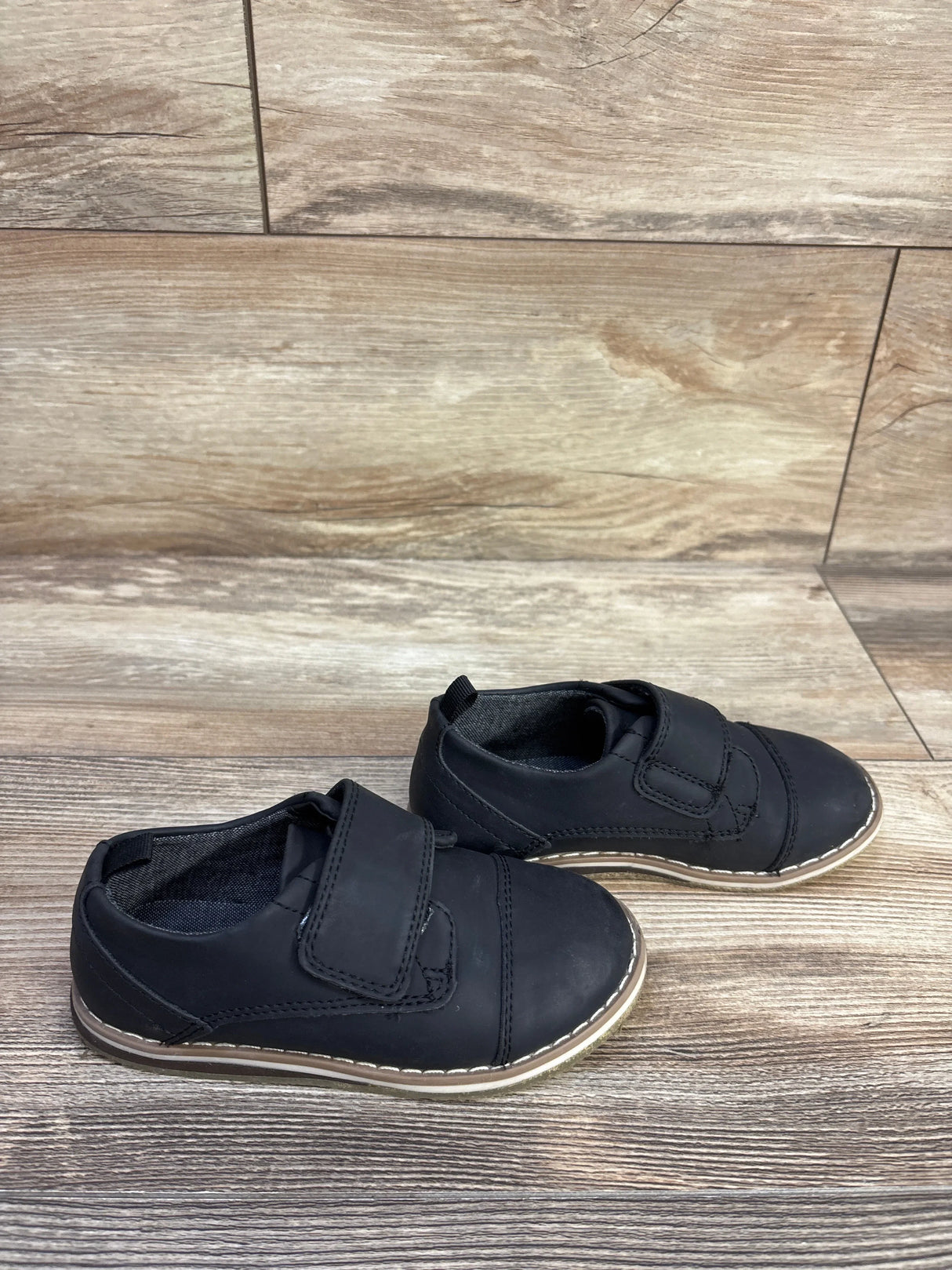 Cat & Jack Adonis Derby Shoes Black sz 10c
