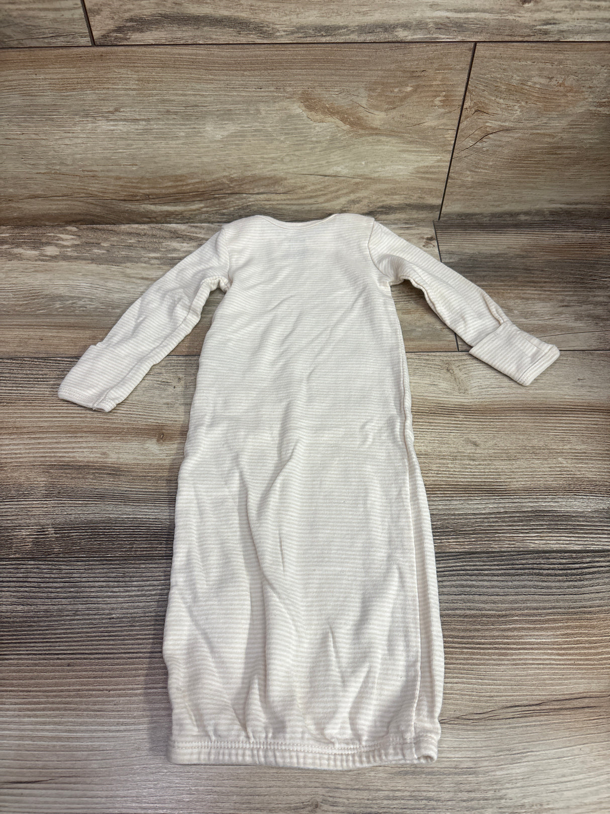 Carter's Striped Sleep Gown Beige sz Newborn