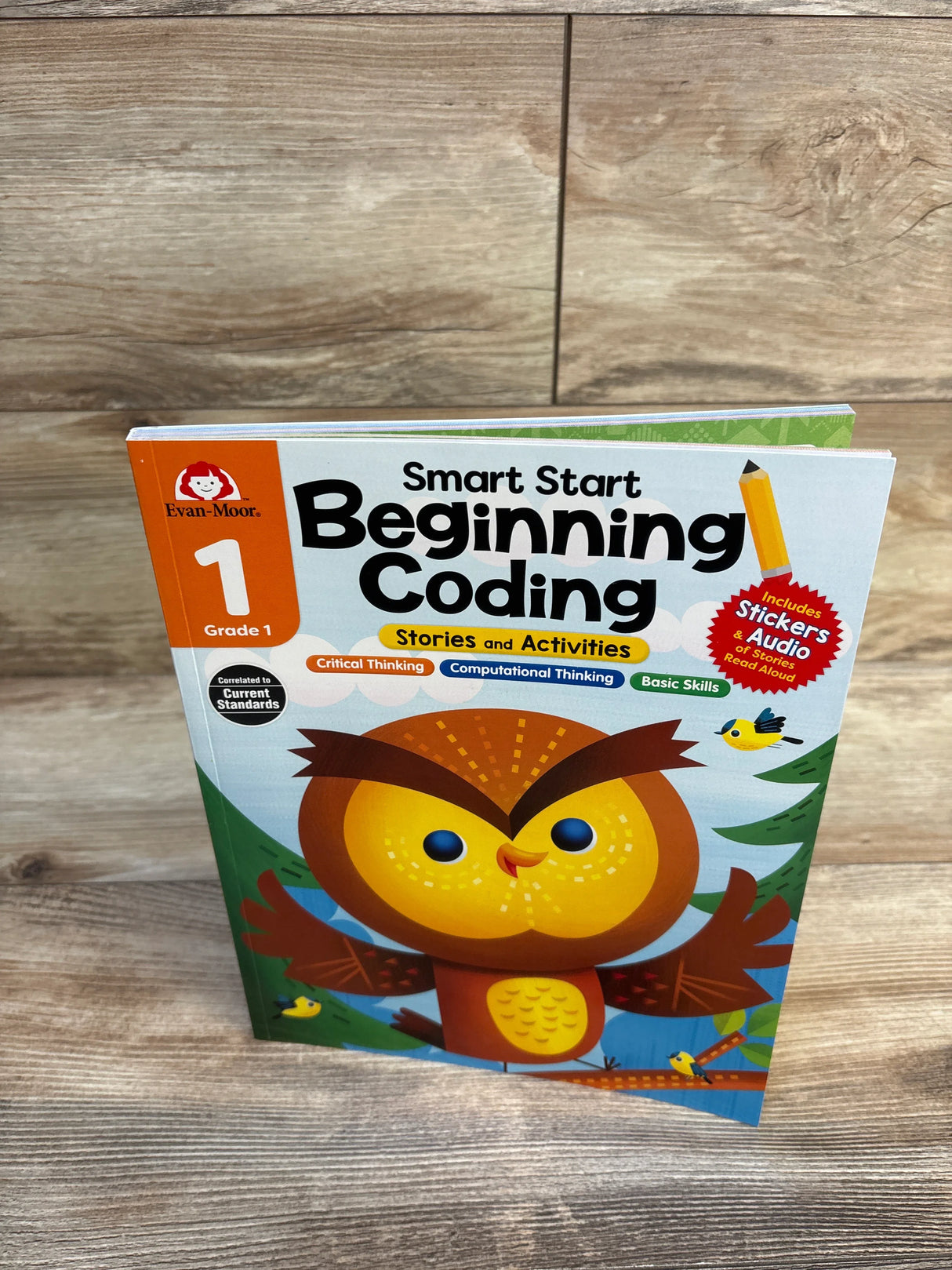 Evan-Moor Smart Start Beginning Coding Grade 1 Activity Workbook