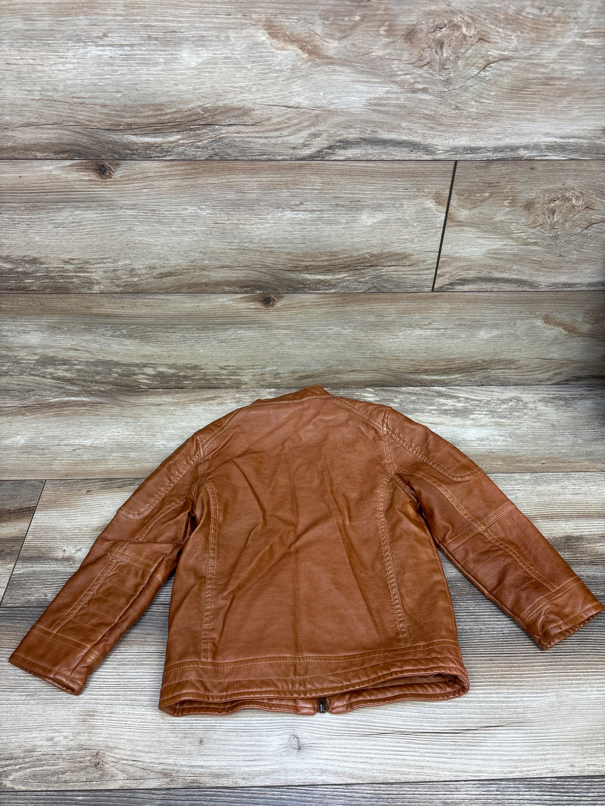 Mayoral Faux-Leather Jacket Caramel sz 4T*