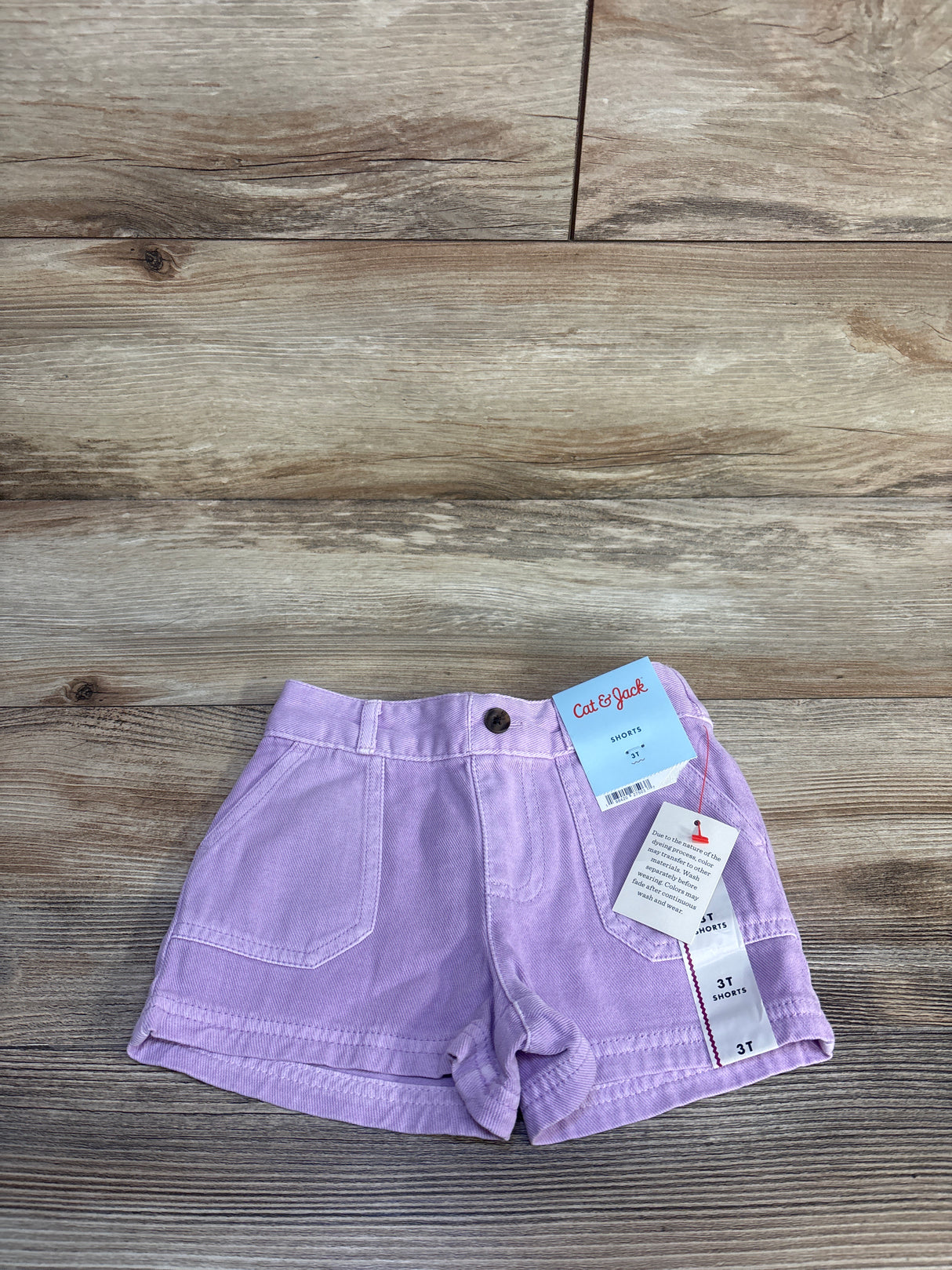 NEW Cat & Jack Twill Shorts Purple sz 3T