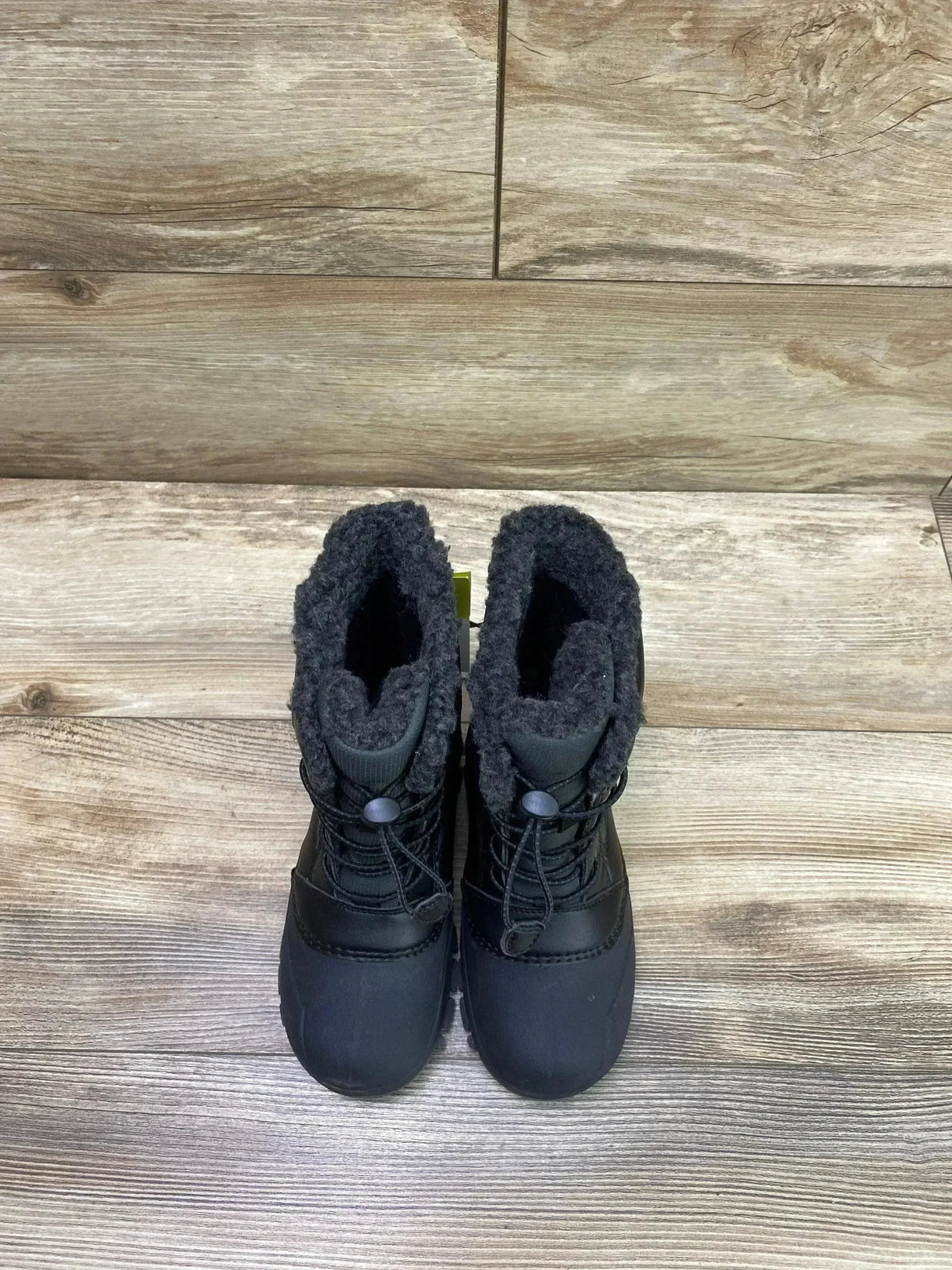 NEW All in Motion Skylar Lace-Up Black Winter Boots sz 13c - Me n Mommy To Be