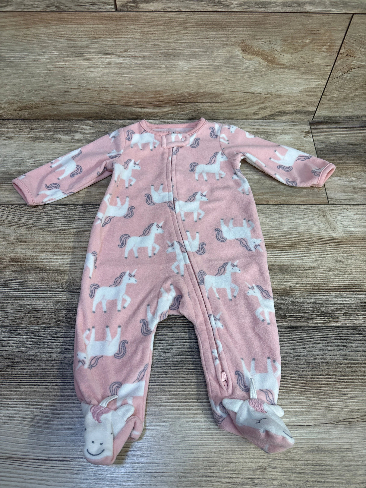 Child Of Mine Unicorn Sleeper Pink sz 0-3m