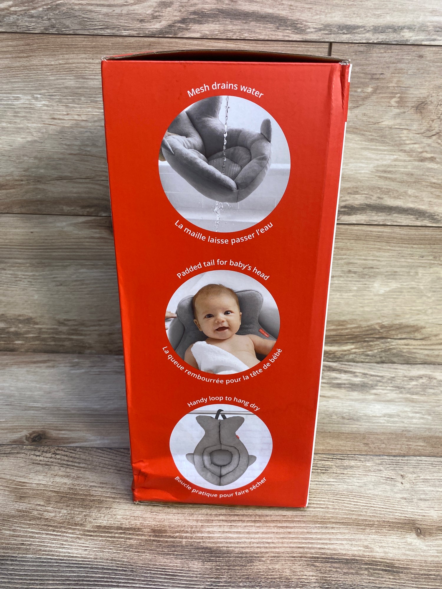 NEW Skip Hop MOBY Softspot Sink Bather Grey