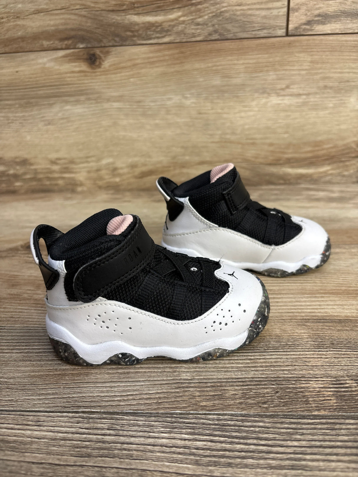 Jordan 6 Rings TD 'Grind Rubber' Sneakers sz 5c - Me n Mommy To Be