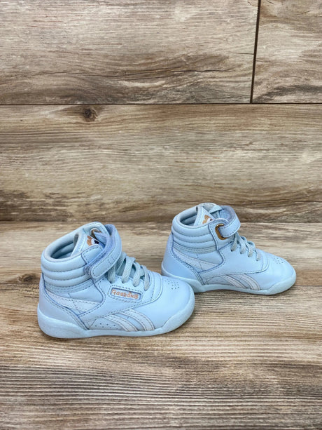 Reebok x Cardi B 'Glass Blue' Freestyle High Sneakers Blue 5c - Me n Mommy To Be