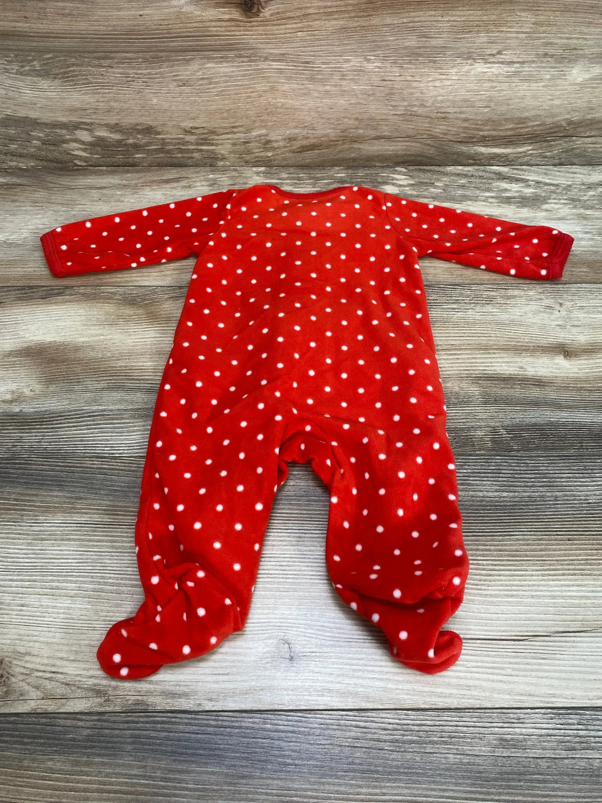 Carter's Polka Dot Deer Blanket Sleeper Red sz 3m - Me n Mommy To Be