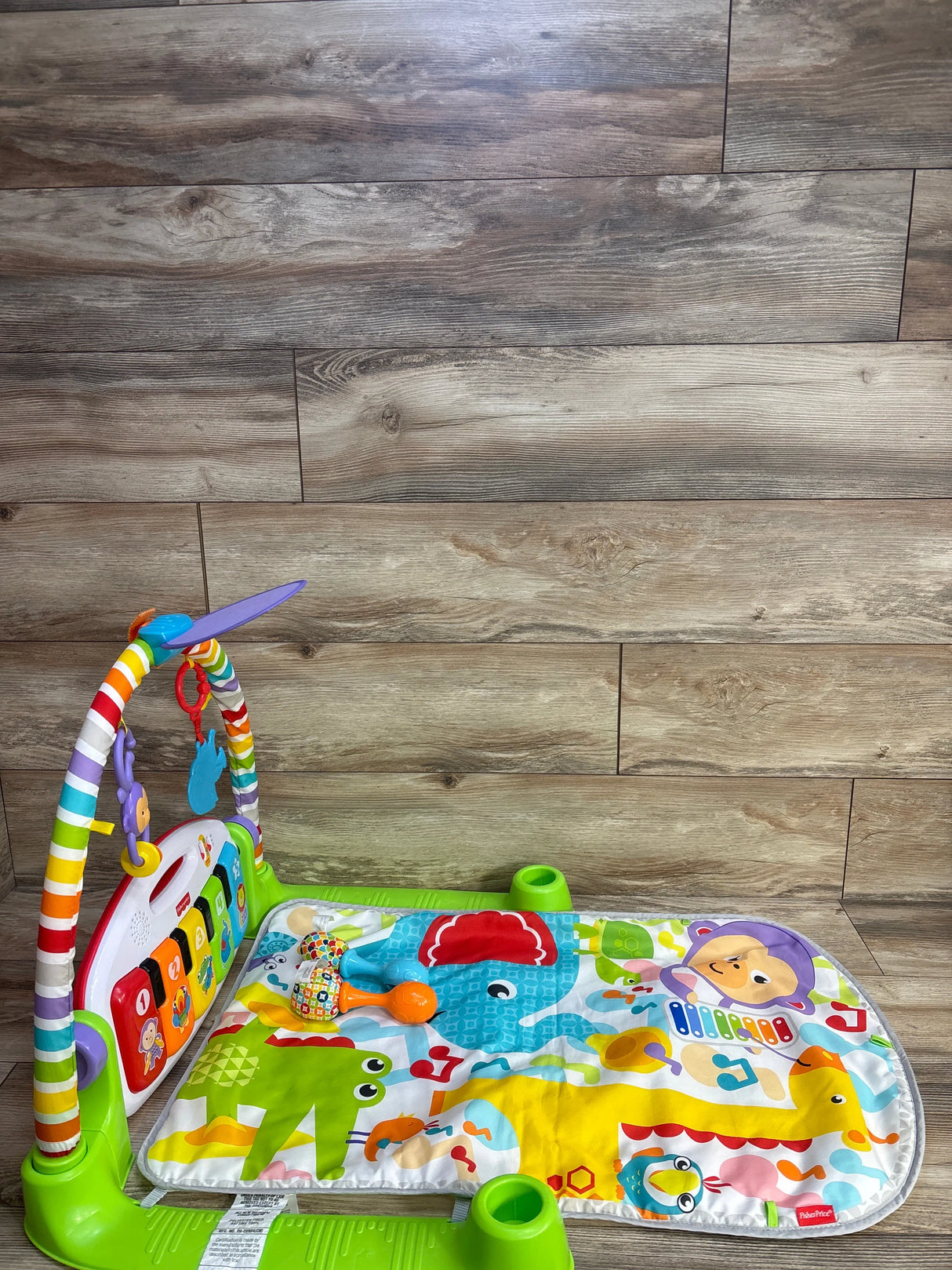 Fisher Price Kick & Play Piano Gym & Maracas Set