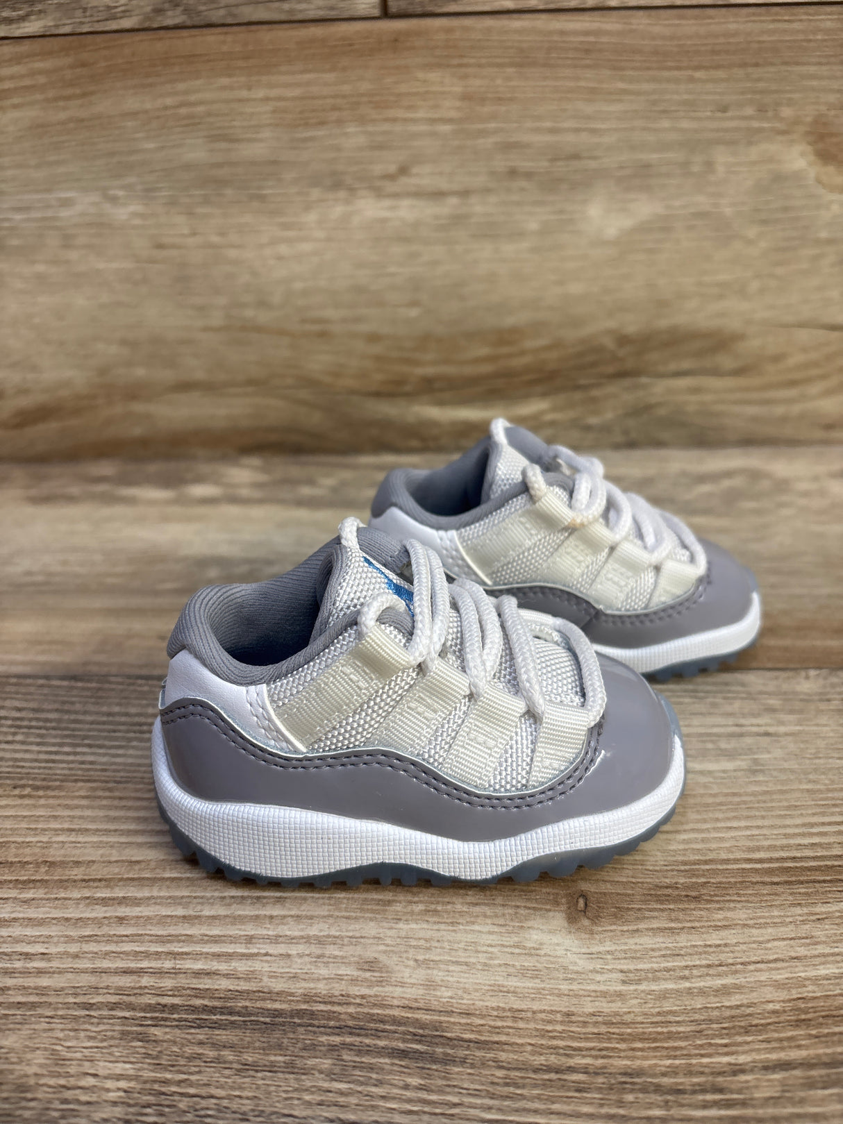Air Jordan 11 Retro Low TD 'Cement Grey' Sneakers sz 3c