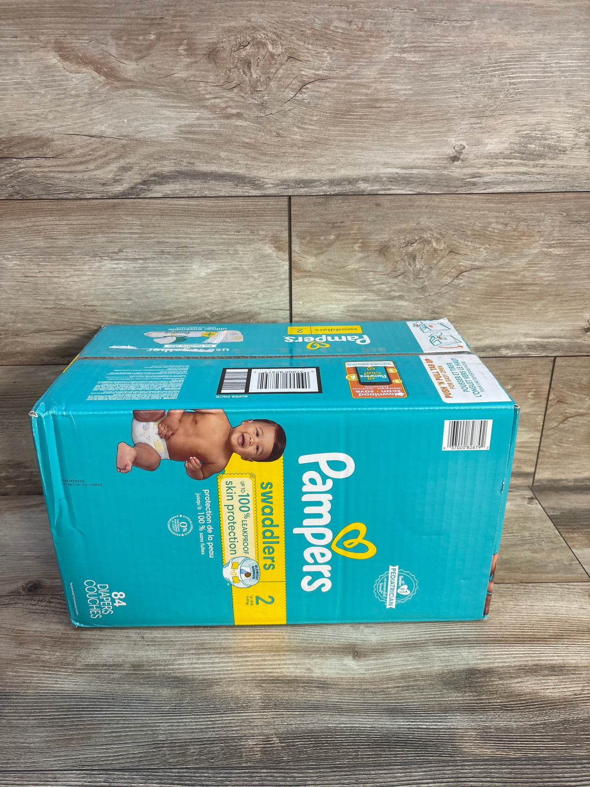 NEW Pampers Swaddlers Diapers Size 2 84ct.