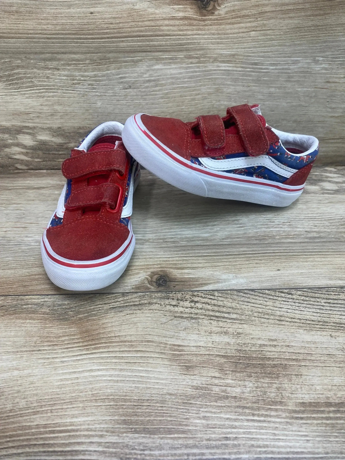 Vans Santa Shreds Old Skool V Sneakers sz 11c - Me n Mommy To Be