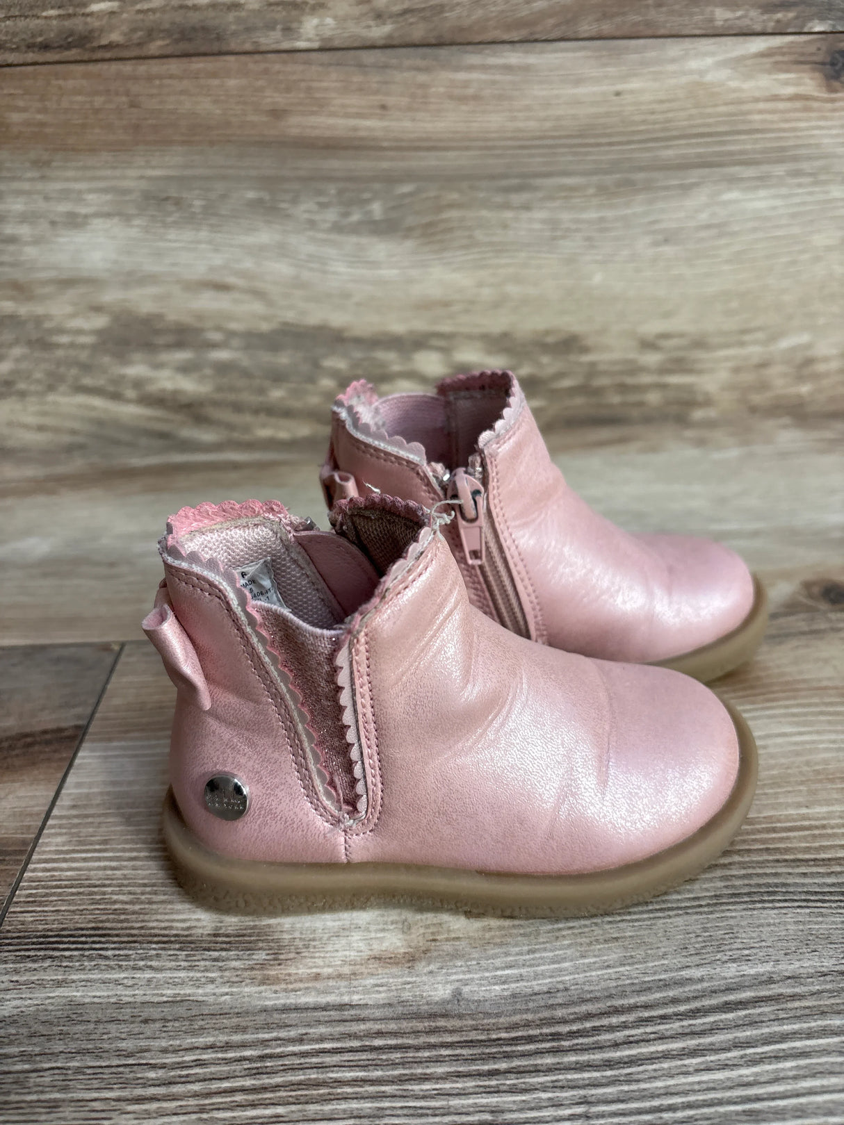 Nicole Miller Ankle Boots Pink sz 6c