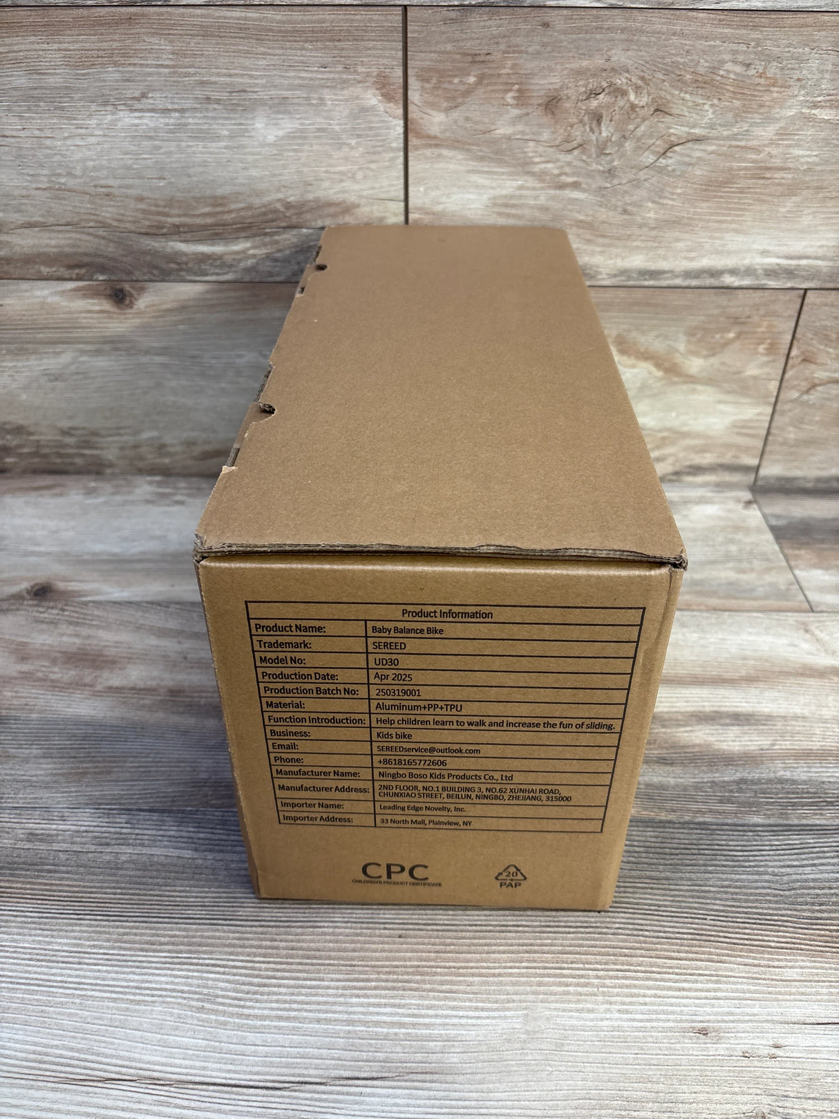 NEW SEREED Baby Balance Bike, Pink - Me n Mommy To Be