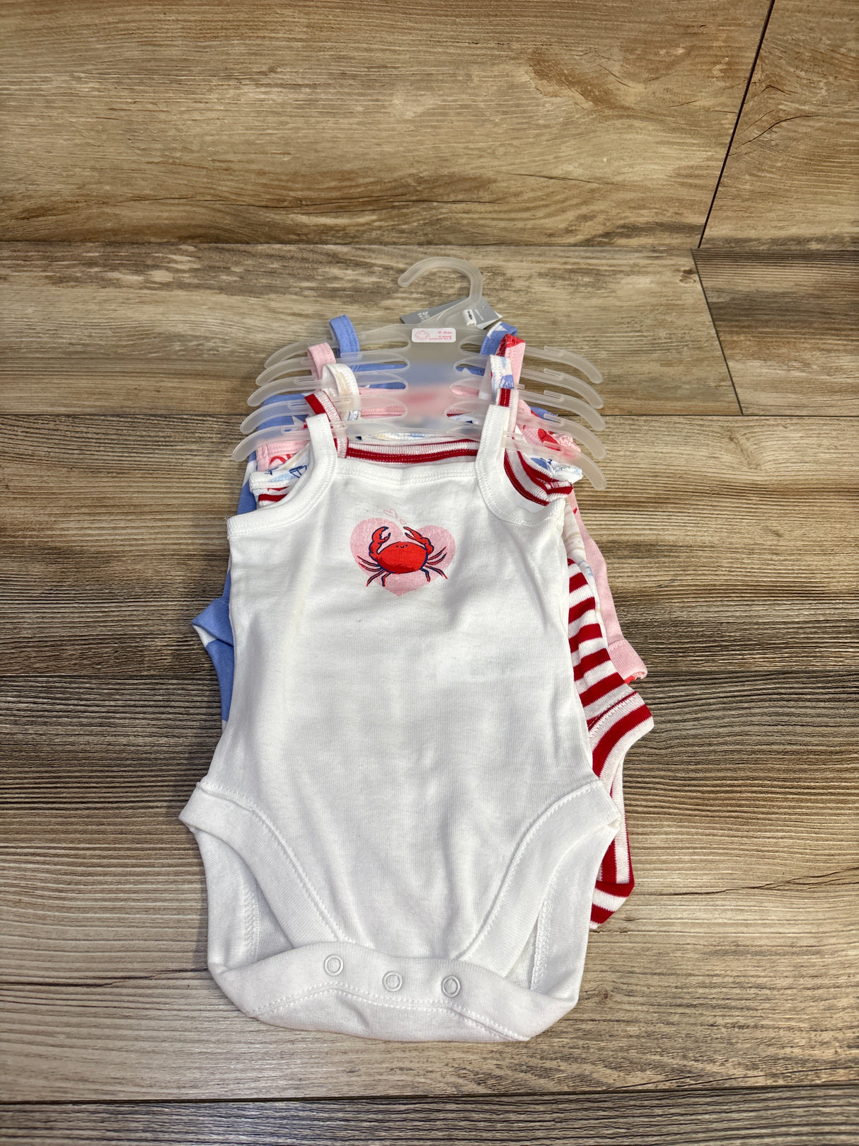 NEW Children's Place 5pk Bodysuit Set White sz 0-3m