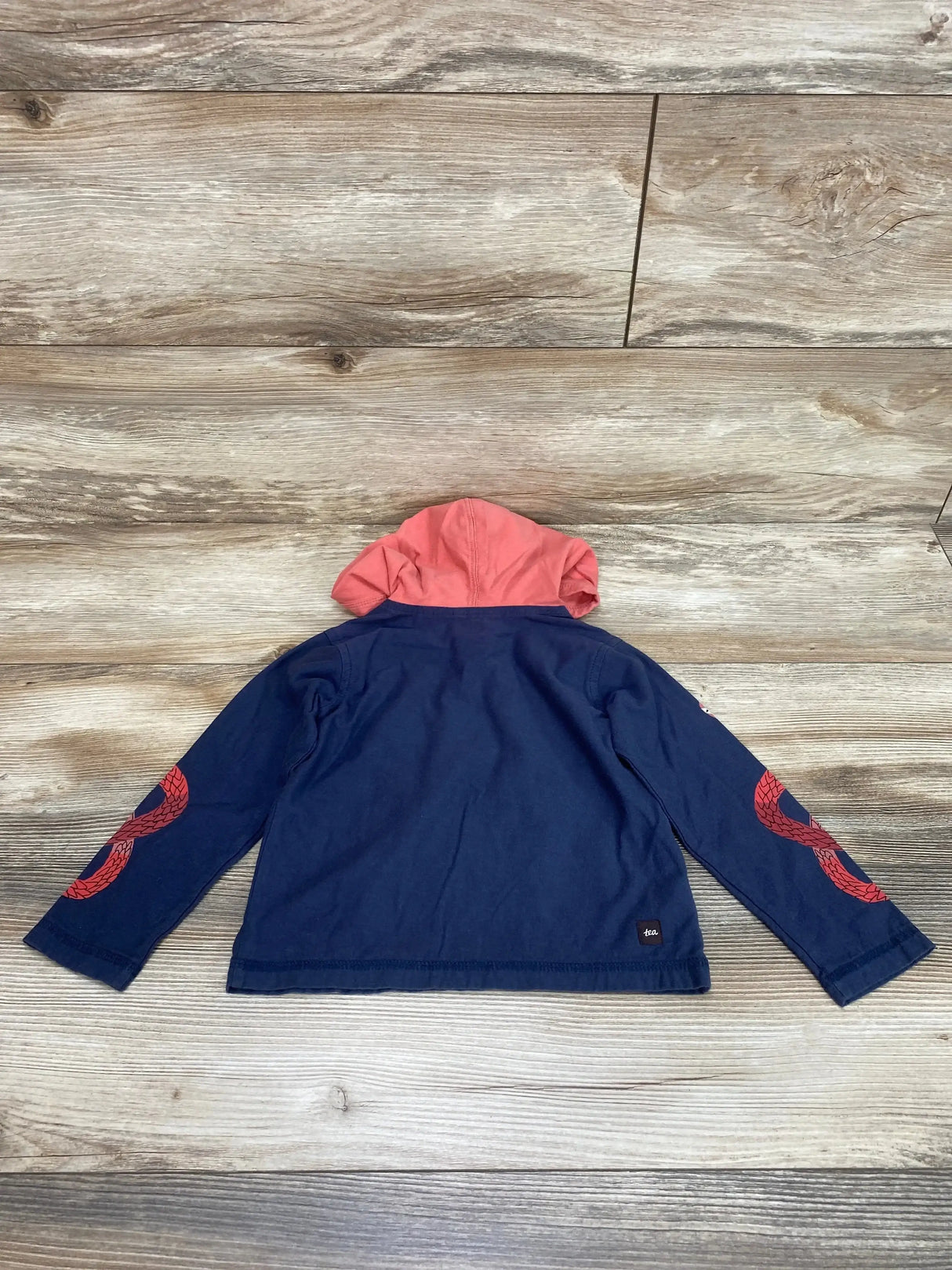 Tea Collection Happy Hoodie In Snakes sz 2T - Me n Mommy To Be