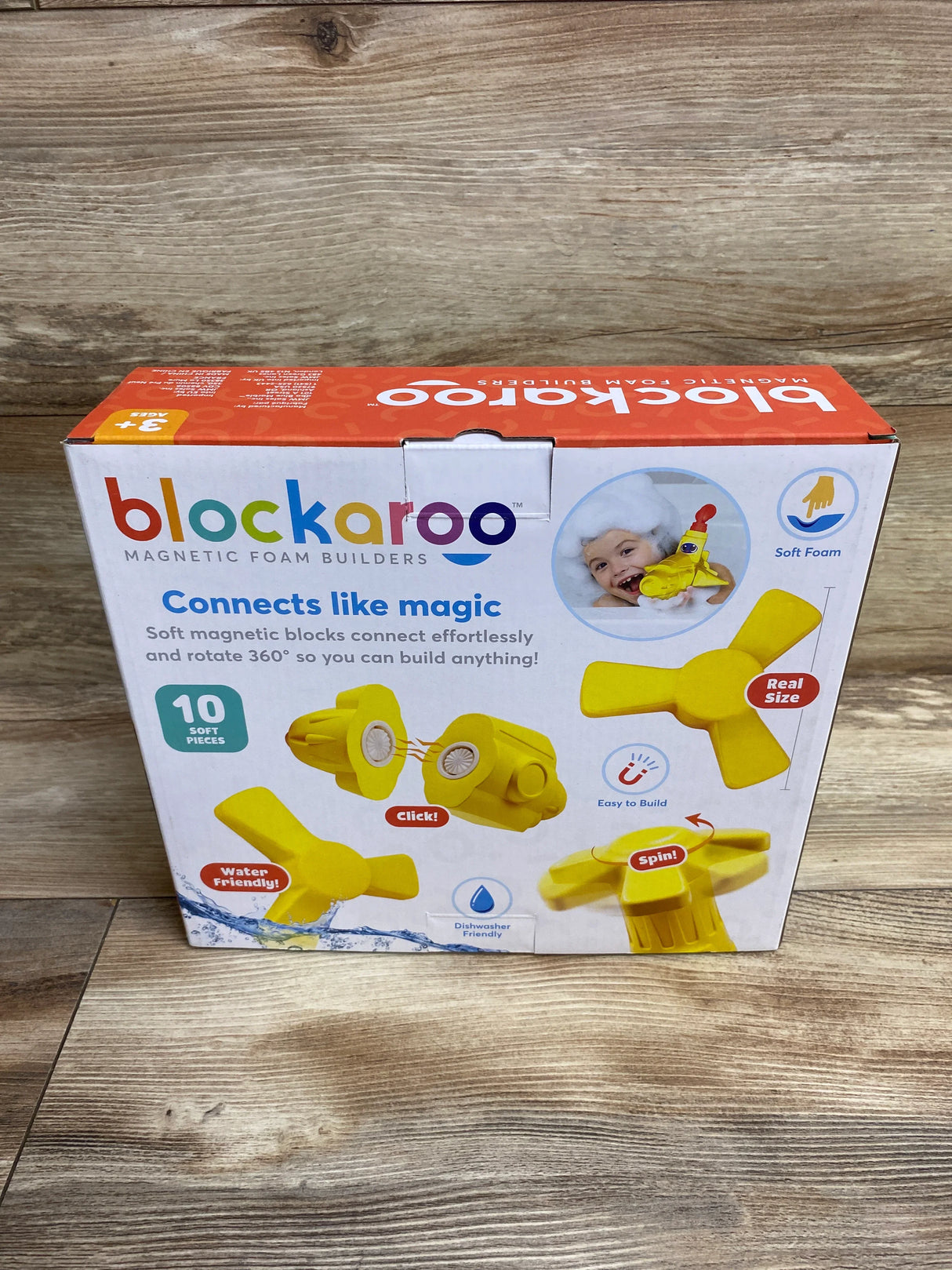 Blockaroo Magnetic Foam Building Blocks - Submarine 10pc