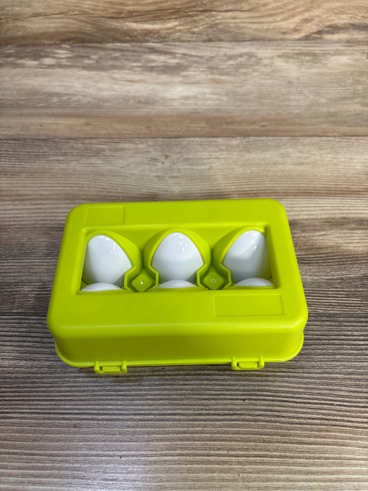 Yabei 6pk Egg Shape Sorting Carton