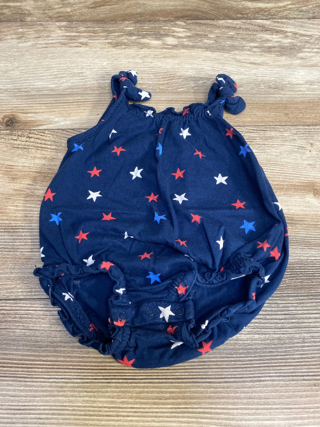 Old Navy Star Print Romper Navy sz 0-3m - Me n Mommy To Be