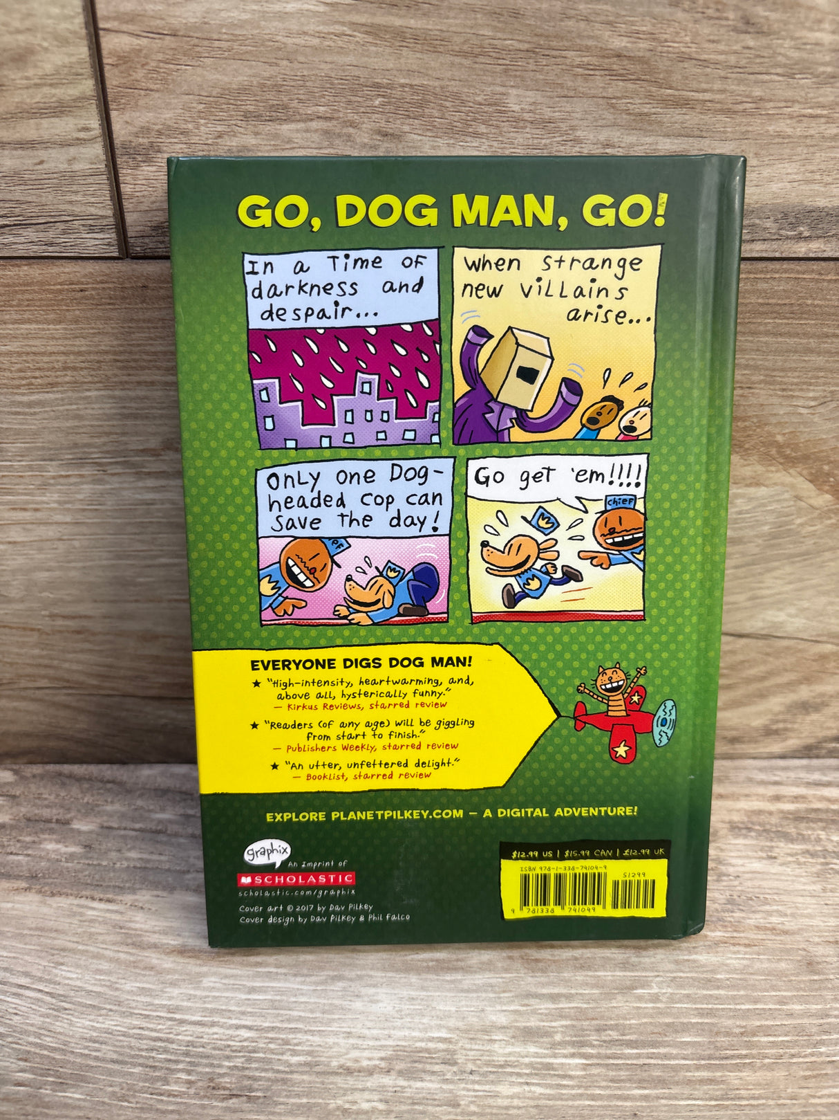 Dog Man Unleashed #2 Hardcover Book