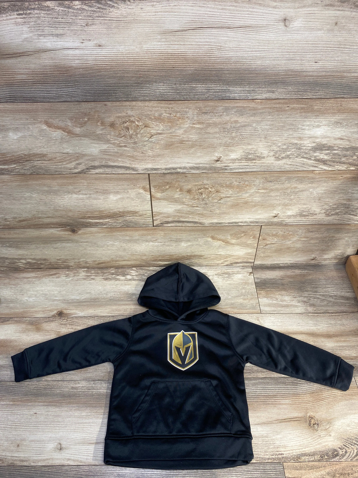NHL Golden Knights Pull Over Hoodie Black sz 4T