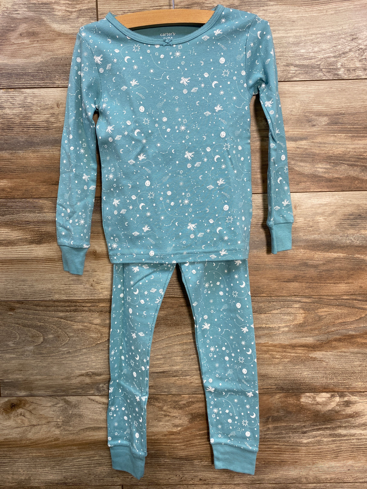 NEW Carter's 4pc Sleep Set Blue sz 5T