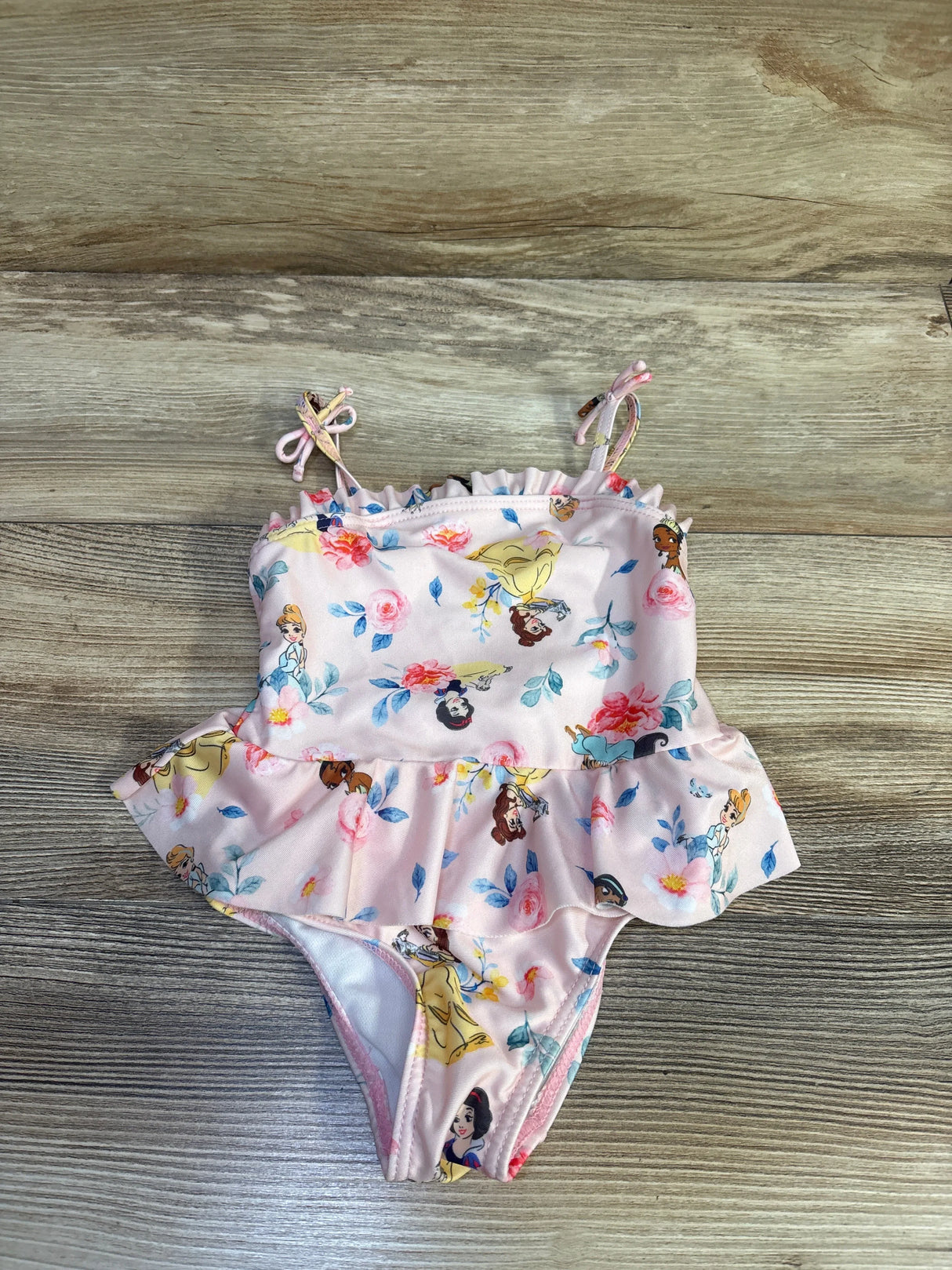 Disney Princess 1pc Peplum Swimsuit Pink sz 18m