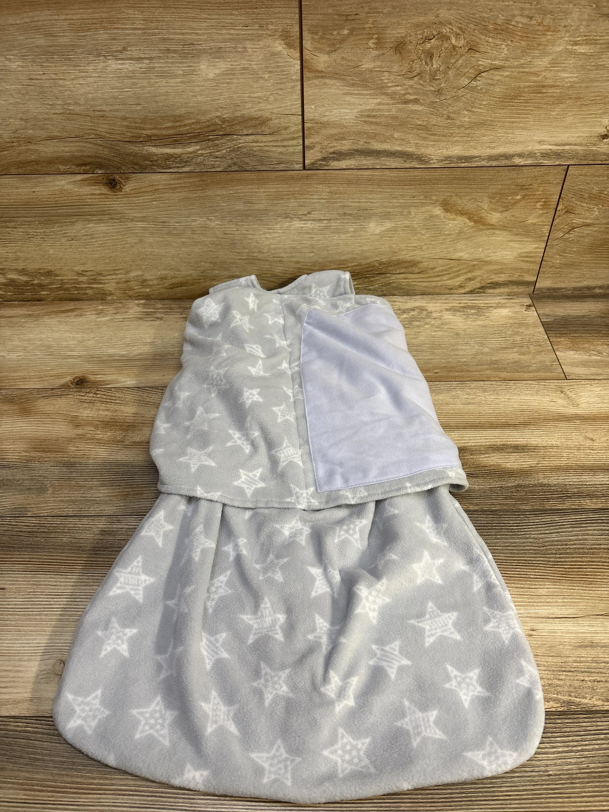 Halo Fleece SleepSack Swaddle Grey sz S/3-6m