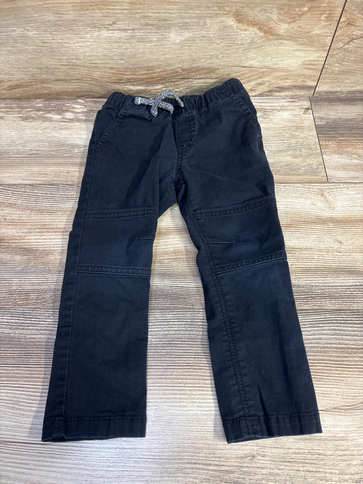 Cat & Jack Skinny Drawstring Joggers Black sz 3T