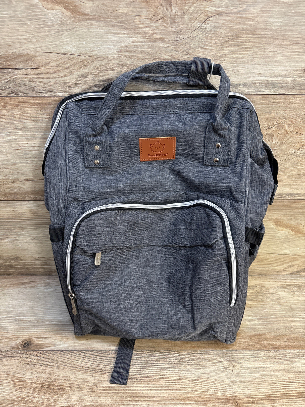 NEW KeaBabies Original Diaper Backpack Grey