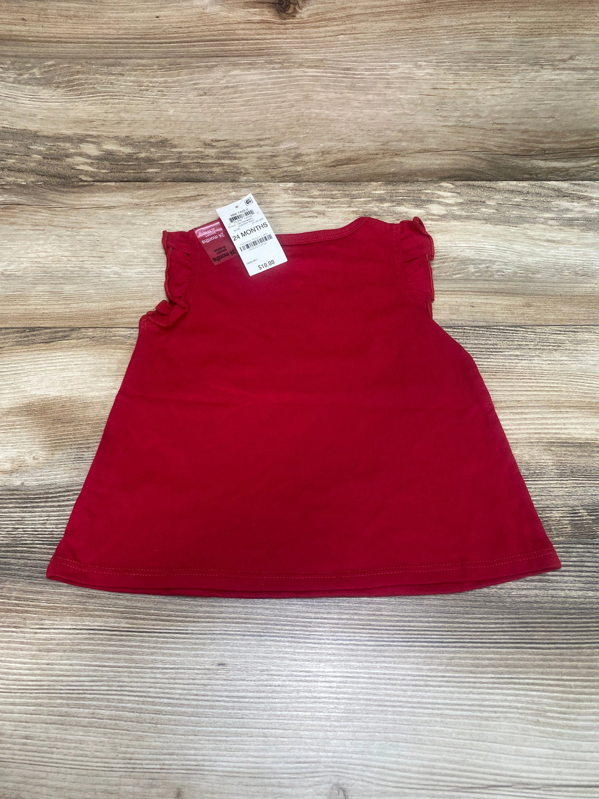 NEW First Impressions Santa's Little Elf Shirt Red sz 24m - Me n Mommy To Be