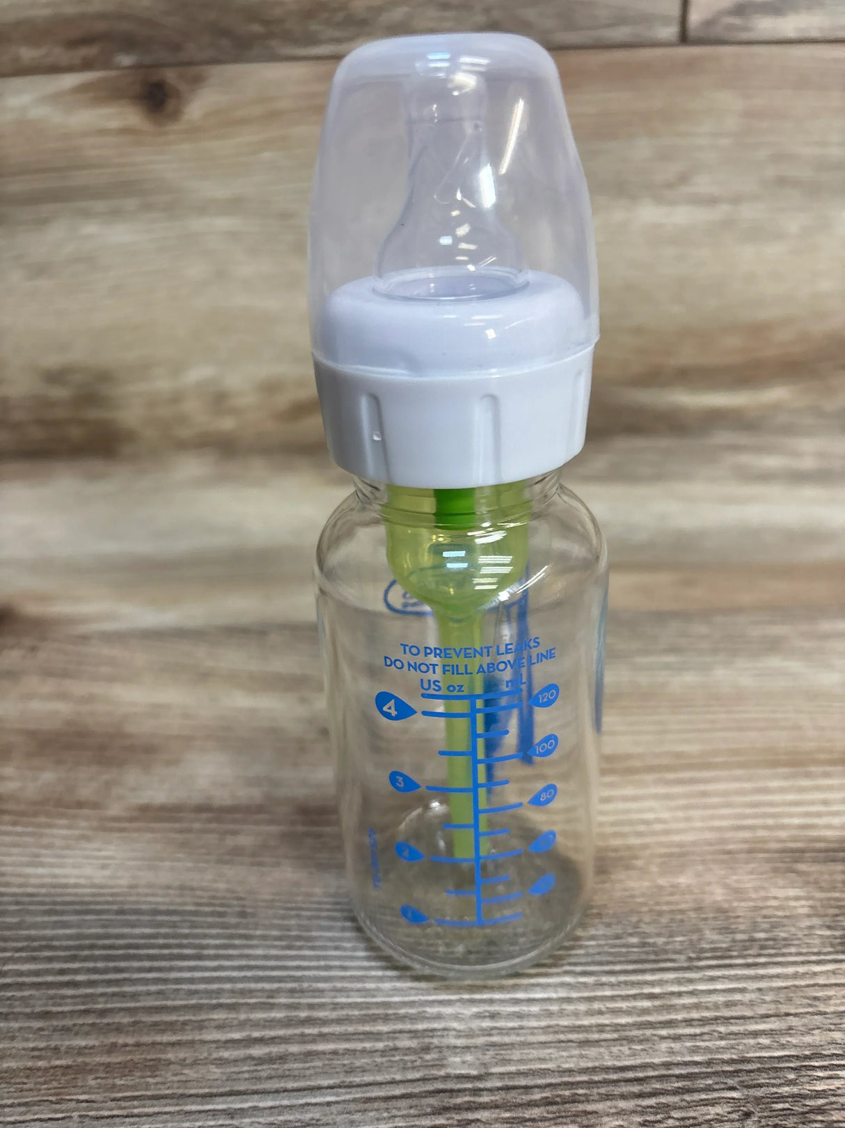 Dr. Brown's Narrow Glass Baby Bottle with Level 1 Slow Flow Nipple
