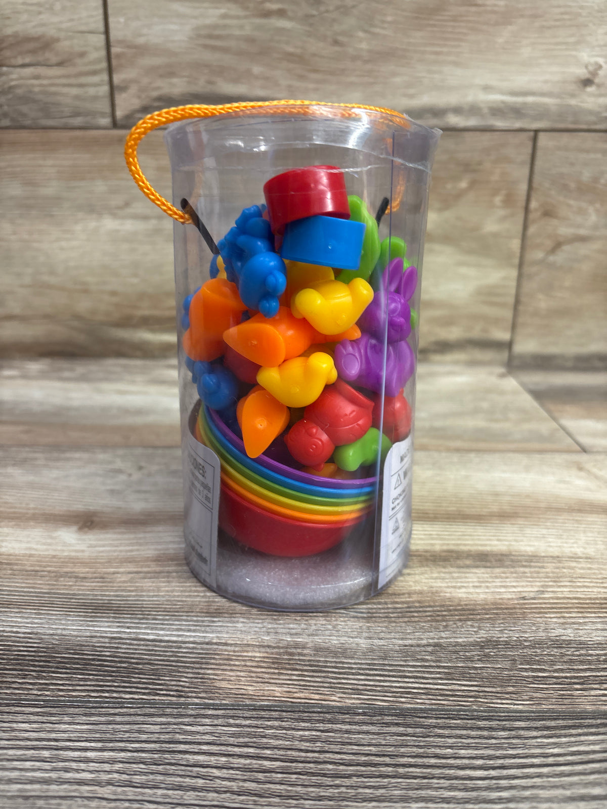 NAODONGLI Counting/Color Sorting Animal Toys