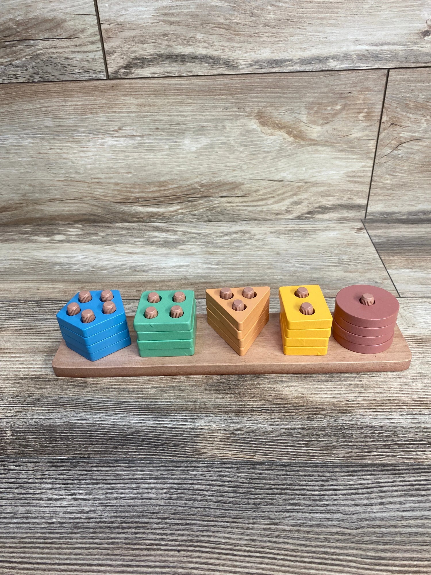 PEBIRA Wooden Montessori Sorting Toy
