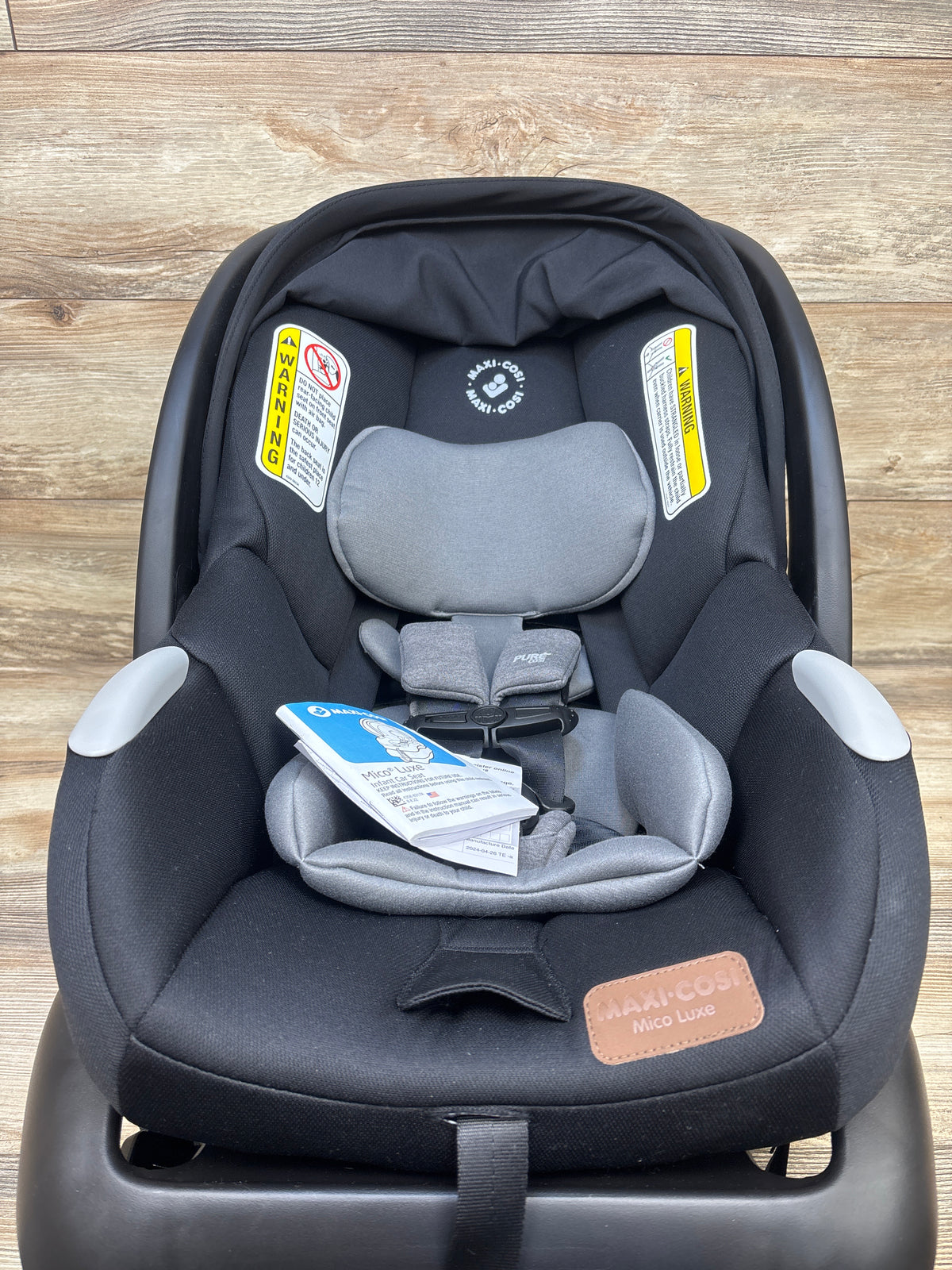NEW Maxi-Cosi Mico Luxe Infant Car Seat in Midnight Glow