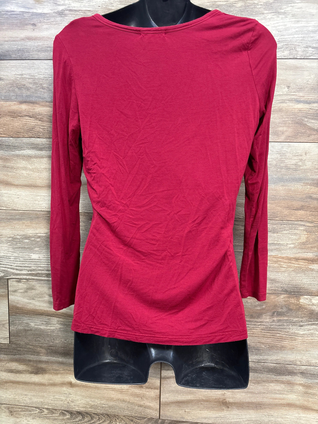 Bearsland Henley Nursing Shirt Red sz Small - Me n Mommy To Be