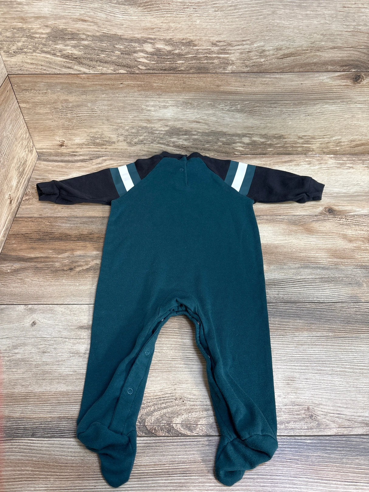 NFL x Gerber Philadelphia Eagles Footed Coverall Green 6-9m