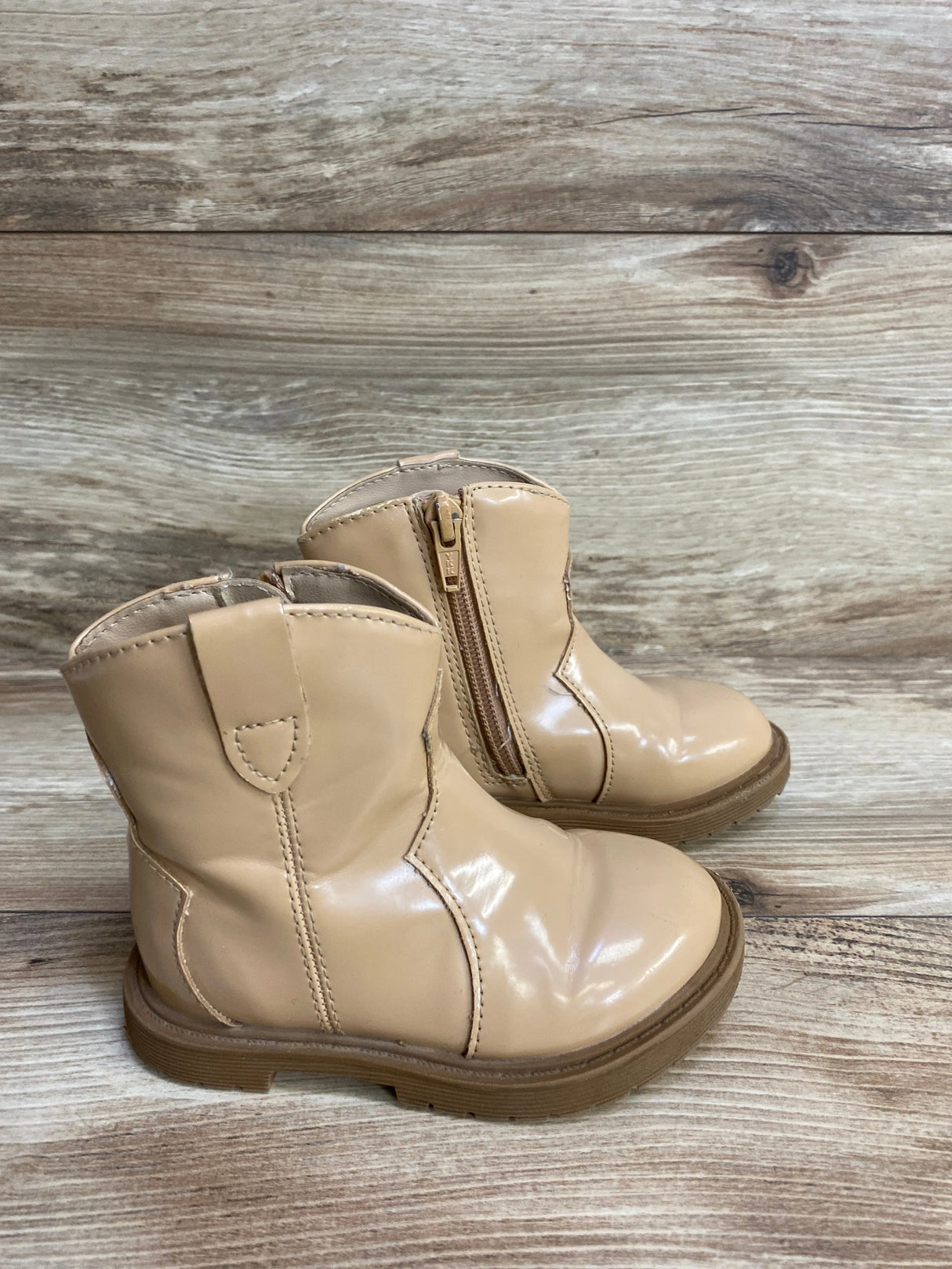 Baby Gap Western Boots, Beige sz 6c