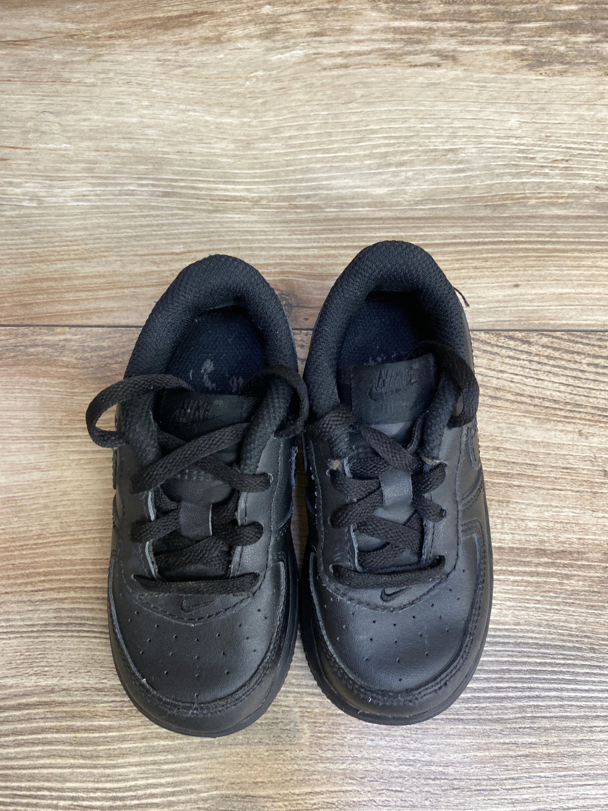 Nike Force 1 LE TD 'Triple Black' sz 7c