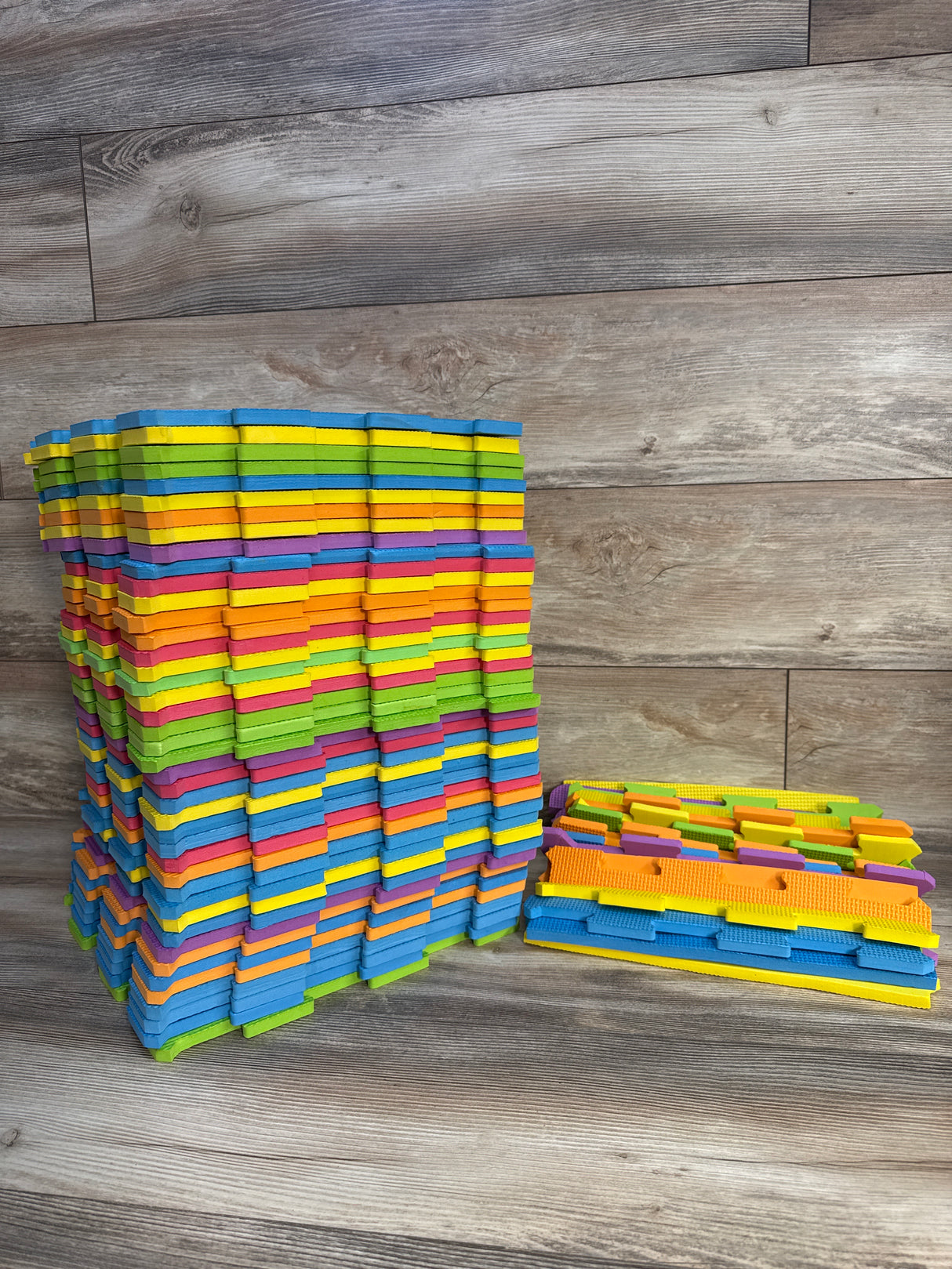 Foam Puzzle Alphabet, Numbers, 42 Tiles and 30 Edges Play Mat*