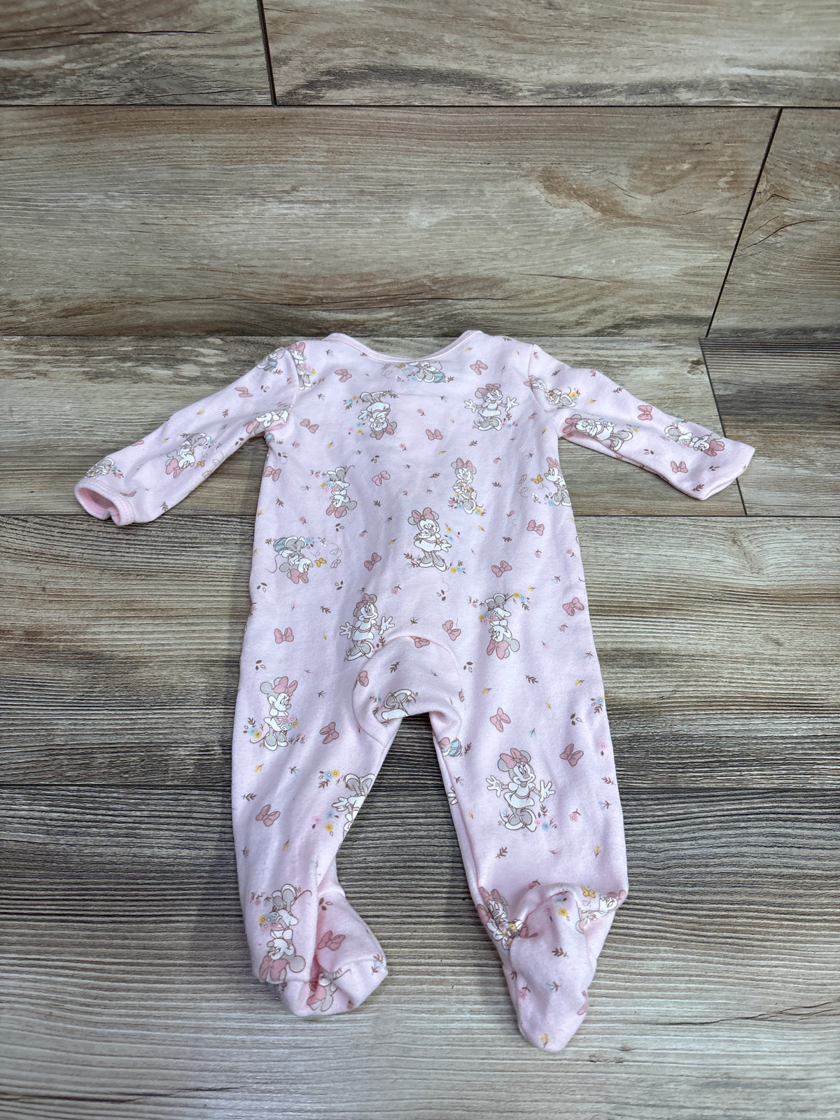 Disney Baby Minnie Mouse Sleeper Pink sz 0-3m